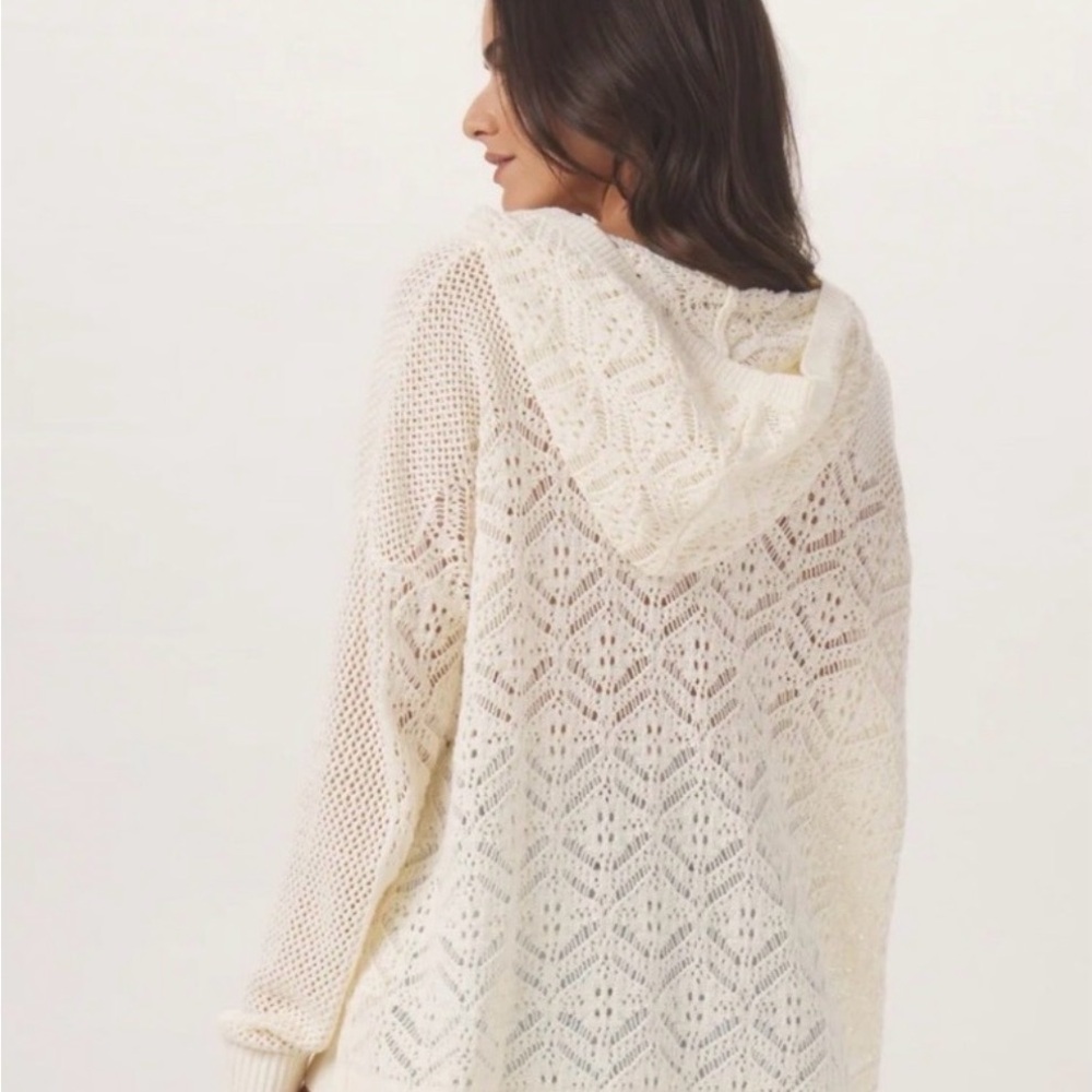 The Normal Brand Colleen Women's Cream Sweater - Picture 3 of 7